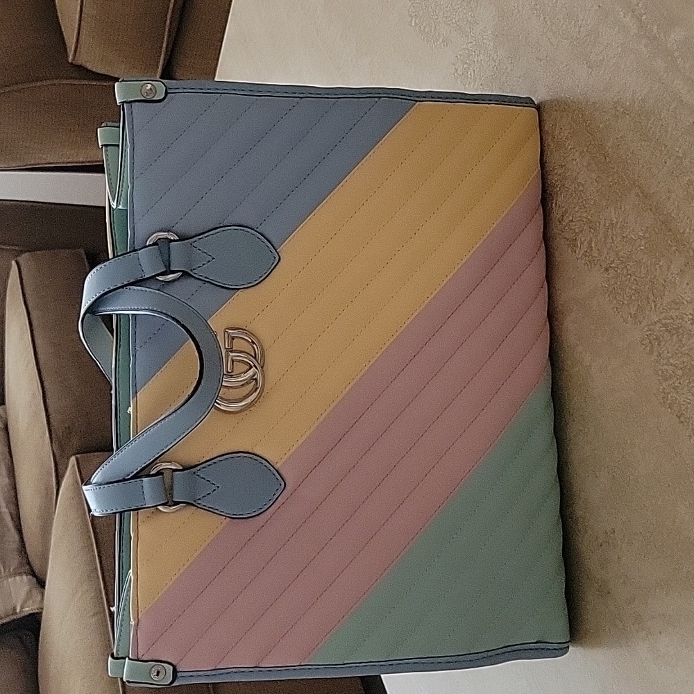 Large Gucci multi-color tote/purse